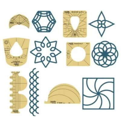 Image of Sampler Template Set 1 Low Shank 3mm