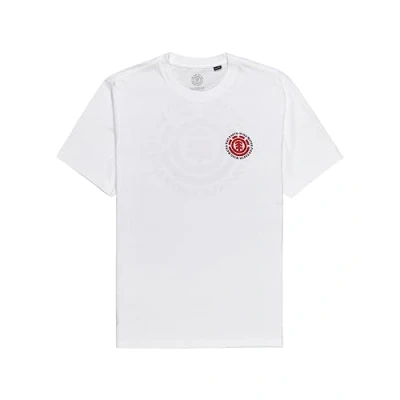 Image of Element Seal T Shirt Men XS White.