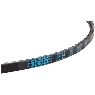 Image of Dunlop V &amp; WEDGE BELTS RAW EDGE COGGED AX68 WHITE DUN