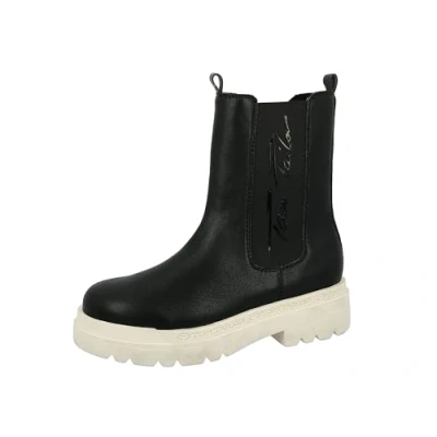 Image of TOM TAILOR Women&#039;s 4294004 Chelsea Boot, Black, 7.5 UK
