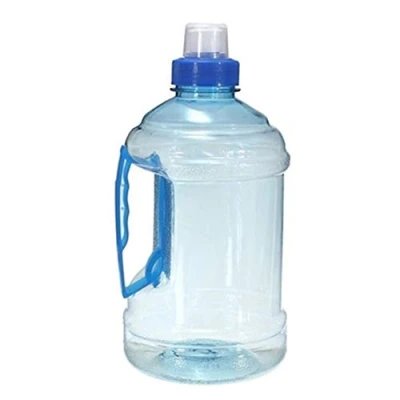 Image of TOYHEART Sports Water Bottle, 2L Large Capacity Outdoor Sport Running Training Drink Bottle Cup Kettle Blue
