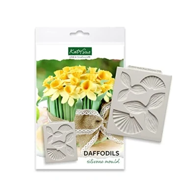Image of Katy Sue Daffodil Silicone Mould for Cake Decorating &amp; Crafting
