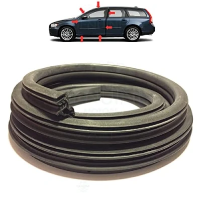 Image of Front Door Weatherstrip Rubber Seal Replacement For V50 / S40 (2004 2012)