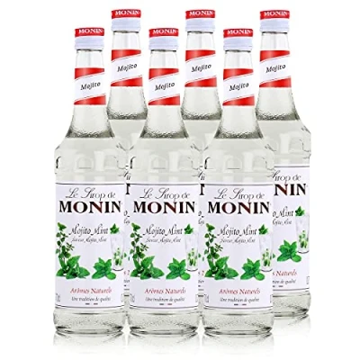 Image of Monin Mojito Mint Syrup 70cl Case of 6, Transparent