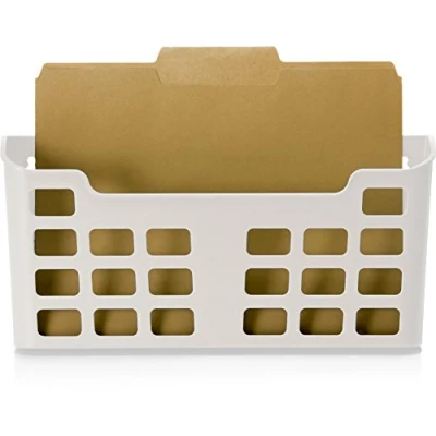 Image of Officemate MagnetPlus Magnetic Letter Size File Pocket, White (92543)