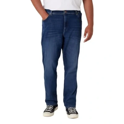 Image of Wrangler Texas Slim fit jeans darkblue denim, Men&#039;s, Size: 30x32, Dark blue denim