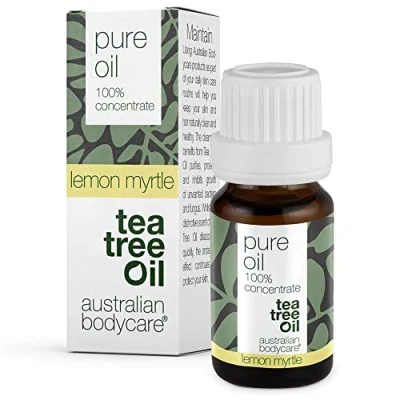 Image of Australian Bodycare 100% Pure Tea Tree Oil, 10 ml With Lemon Myrtle Our Oil is and of Pharmaceutical Grade