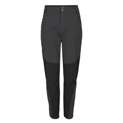 Image of Rab Women&#039;s Torque Mountain Pants Durable Softshell Active for Hiking, Trekking, &amp; Climbing Anthracite/Black Medium