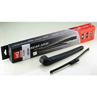 Image of HQ AUTOMOTIVE Rear Wiper Blade 1pc Replacement Blades, Fits VW GolfMK7 VII Hatchback 2012 onwards, Windscreen Graphite Coated &amp; Natural Rubber, No Smear, Judder Free Model A 040