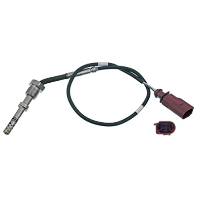 Image of 03G906088AC, 3G906088AC Sensors FEBI BILSTEIN 49271 before soot particulate filter SEAT: Ibiza 4, SKODA: Fabia 2, 2