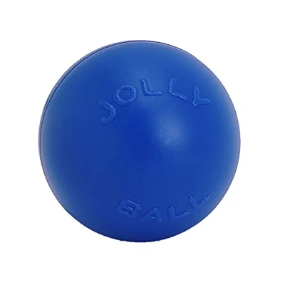 Image of Jolly Pets Push n Play Dog Toy, 25 cm, Blue