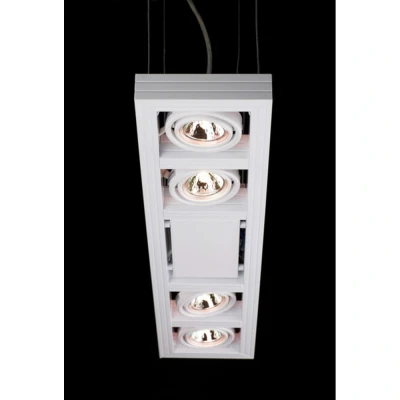 Image of 4 Light Commercial Lighting White