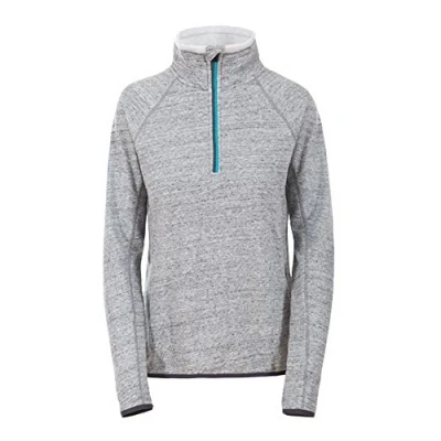 Image of Trespass Doreen, Grey Marl, S, Warm Fleece 240gsm for Women, Small,