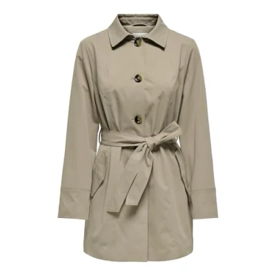 Image of JdY Women&#039;s Jdyisadora Trenchcoat Isadora OTW Hab Trench Coat, Weathered Teak, M