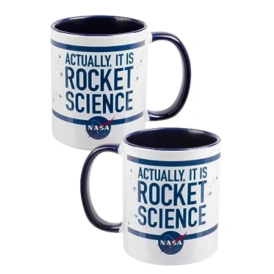 Image of NASA Rocket Science Coffee Mug Ceramic 320 ml