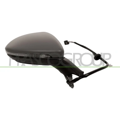 Image of 5G1857508DG Wing mirror PRASCO VG4007315 Right primed Electric Heatable, with memory, Convex, untinted VOLKSWAGEN: Golf 7, 7 Variant