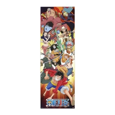 Image of Grupo Erik One Piece Poster 20.8 x 62.2 inches / 53 158 cm Shipped Rolled Up Cool Posters Art &amp; Prints Door