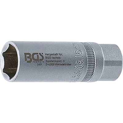 Image of BGS 2401 Spark Plug Socket, Hexagon 12.5 mm (1/2&quot;) Drive 16