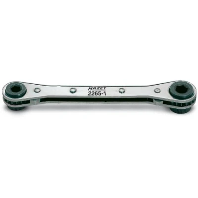 Image of HAZET 2265 1 140 mm Reversible Ratchet for Bits Bright Chrome Plated
