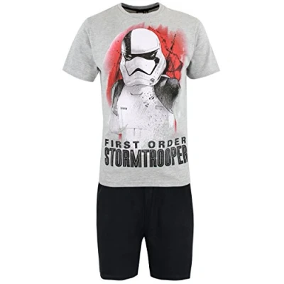 Image of Star Wars Mens Stormtrooper Pyjamas Multicoloured Size Small
