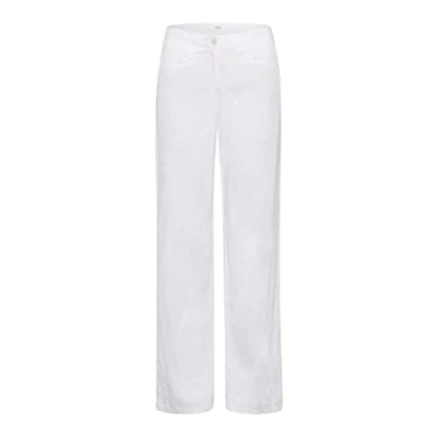 Image of BRAX Mujer Style Farina Leinenhose mit legerer Silhouette Hose, Toffee, 38K