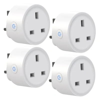 Image of Smart Plug WiFi Alexa Plugs, Avatar Controls Home Mini Outlet 13A Wireless Timer Socket 4 Pack Works with Amazon (Echo and Echo Dot), Google Home, SmartThings, No Hub Required, 2.4 GHz
