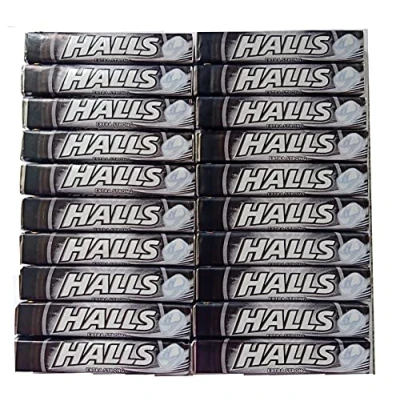 Image of Halls Extra Strong Menthol Action Sweets (33.5g x 20 Pack)