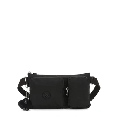 Image of Kipling Women&#039;s Presto Up Waistpack Waist Pack, Black Noir, 11&quot; L x 6.5&quot; H 1.25&quot; D