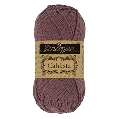 Image of Scheepjes Cahlista 526 Ashes Yarn 10x50g