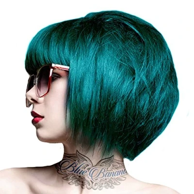 Image of Crazy Colour Pine Green 100ml Two Bottles