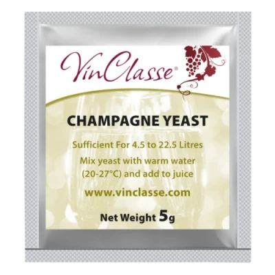 Image of VinClasse Champagne Yeast 5 Gram Sachet