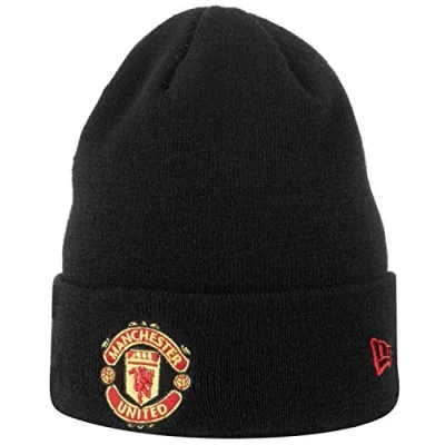 Image of New Era Winter Beanie Cuff Manchester United Black