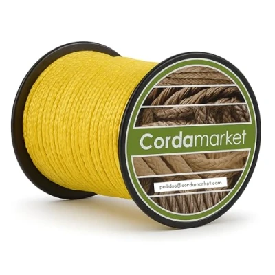 Image of Cordamarket Driza Dyneema 3 mm, Adult Unisex, Yellow, mm to 25 mts