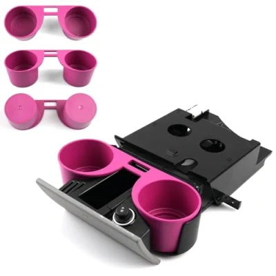 Image of ROBUST Purple Cup Holder Replacement Part Replace Your Broken for VW Transporter T5 T5.1 2003 2015