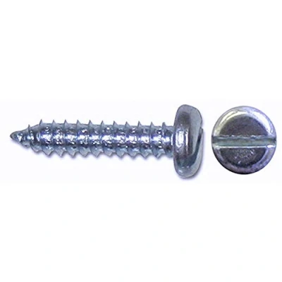 Image of WOT NOTS Screw Self Tap Slotted 3/4in. X Size 12 Pack of 4 PWN071