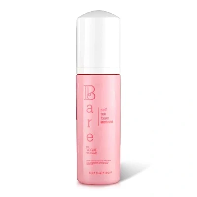 Image of Bare by Vogue Medium Tan Self Tanning Foam Suitable for All Skin Types Tanner Face &amp; Body Long Lasting Fake 150ML