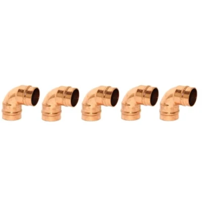 Image of Plumb Pak PF54 5AMZ Pre Soldered Elbow 15mm Pack of 5