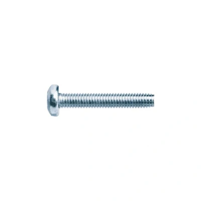 Image of 25x M6 X 25 Pozi Pan Thread Forming Screws BZP