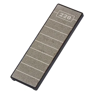 Image of Trend FastTrack Diamond Preparation Stone, 220 Grit for Optimal Sharpening, FTS/S/P, Grey, 8 x 15cm