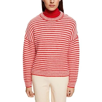 Image of ESPRIT Women&#039;s 122ee1i306 Sweater, 633/Red 4, L