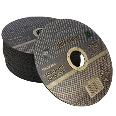 Image of 20 x Ultra thin 115 1mm stainless steel cuttings discs metal cutting slitting