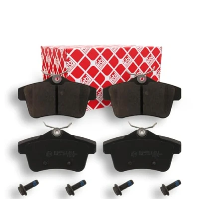 Image of 1608520680, 1608681680, 1611838080, 1616872780, 1617272680 Brake pad set FEBI BILSTEIN 16833 Rear Axle excl. wear warning contact with screw