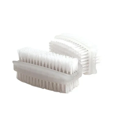 Image of Plastic Nail Brush, White, Pack of 2