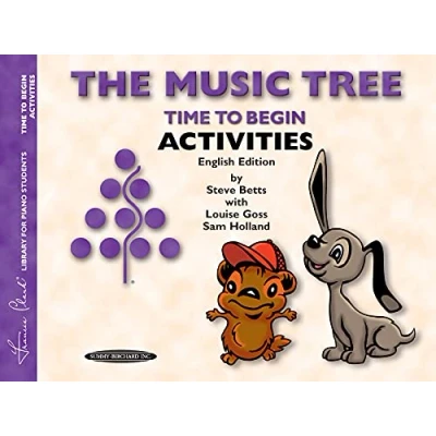 Image of English Edition Activities Book, Time to Begin: The Music Tree