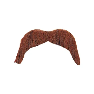 Image of NEW BROWN MOUSTACHE COWBOY YMCA FANCY DRESS