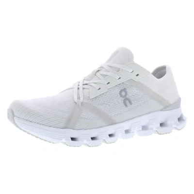 Image of ON Men&#039;s Cloud X 4 AD Running Trainers White/Wolf UK 7