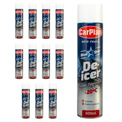 Image of CarPlan Blue Star De Icer 600ml (Pack of 12 x 600ml)