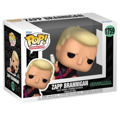 Image of Funko POP! TV: Futurama Zapp Brannigan Collectable Vinyl Figure Gift Idea Official Merchandise Toys for Kids &amp; Adults TV Fans Model Collectors and Display