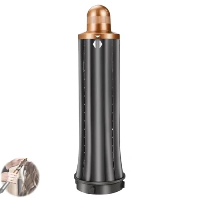 Image of 1.2 Inch/ 30MM Short Hair Curling Barrels for Dyson Airwrap Styler Attachment, 2 In 1 Automatic HS01 HS05, Gold