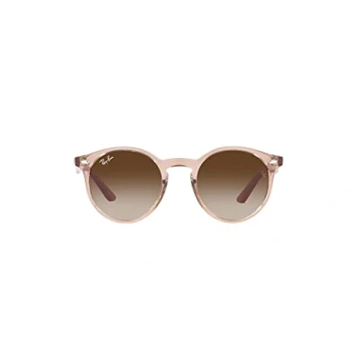 Image of Ray Ban 710 Years Unisex Sunglasses for kids, Size: 44, Trasparent browngradient brown